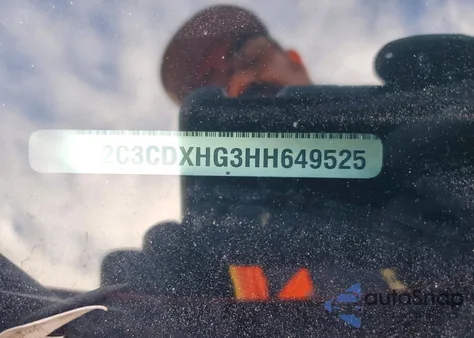 2017 Dodge Charger Sxt z USA, uszkodzony, nr VIN 2C3CDXHG3HH649525